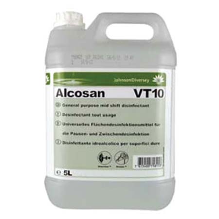 Articolo HPR2362 Alcosan VT10 Disinfettante pronto uso - Correlato al Mod. HPR2367 SUREDIS VT1 Disinfettante concentrato - Osd gruppo Ecotech srl